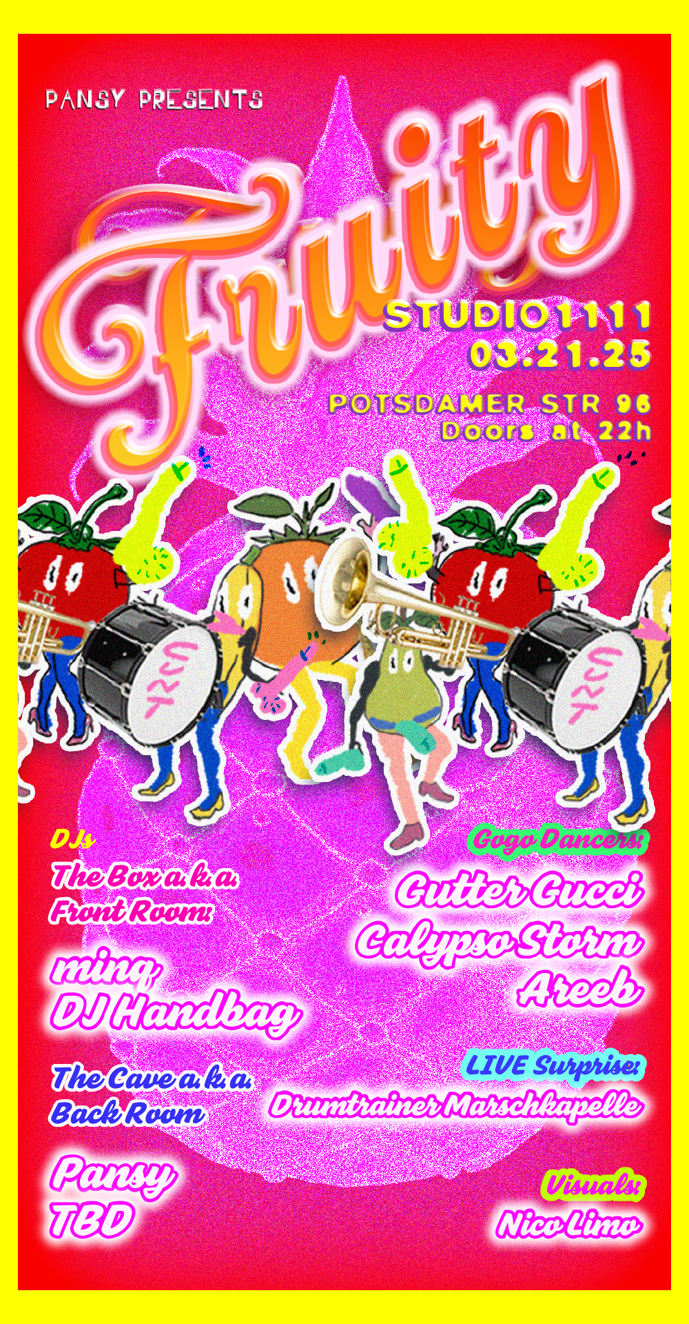 Fruity story frame