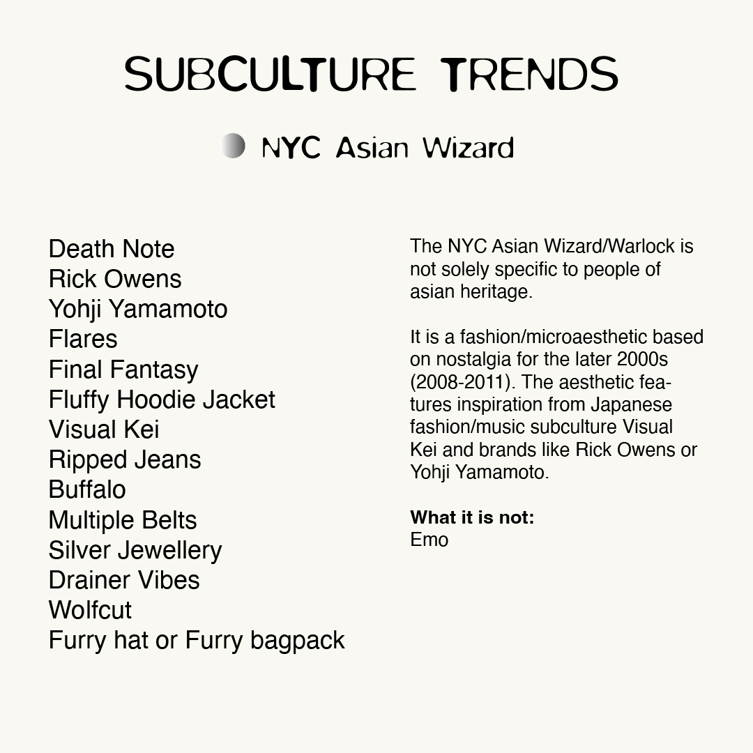 Subculture Trends part 2