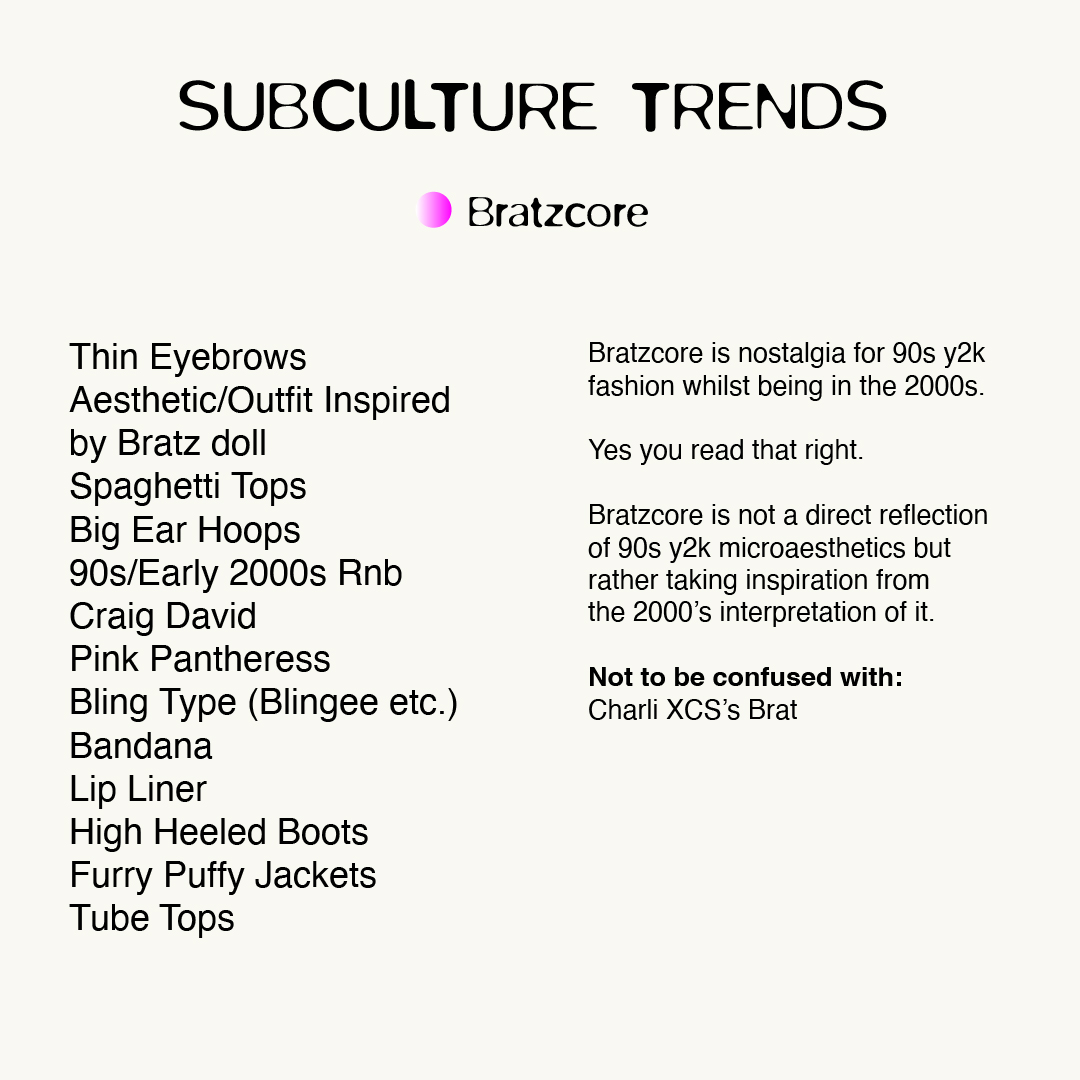Subculture Trends part 2