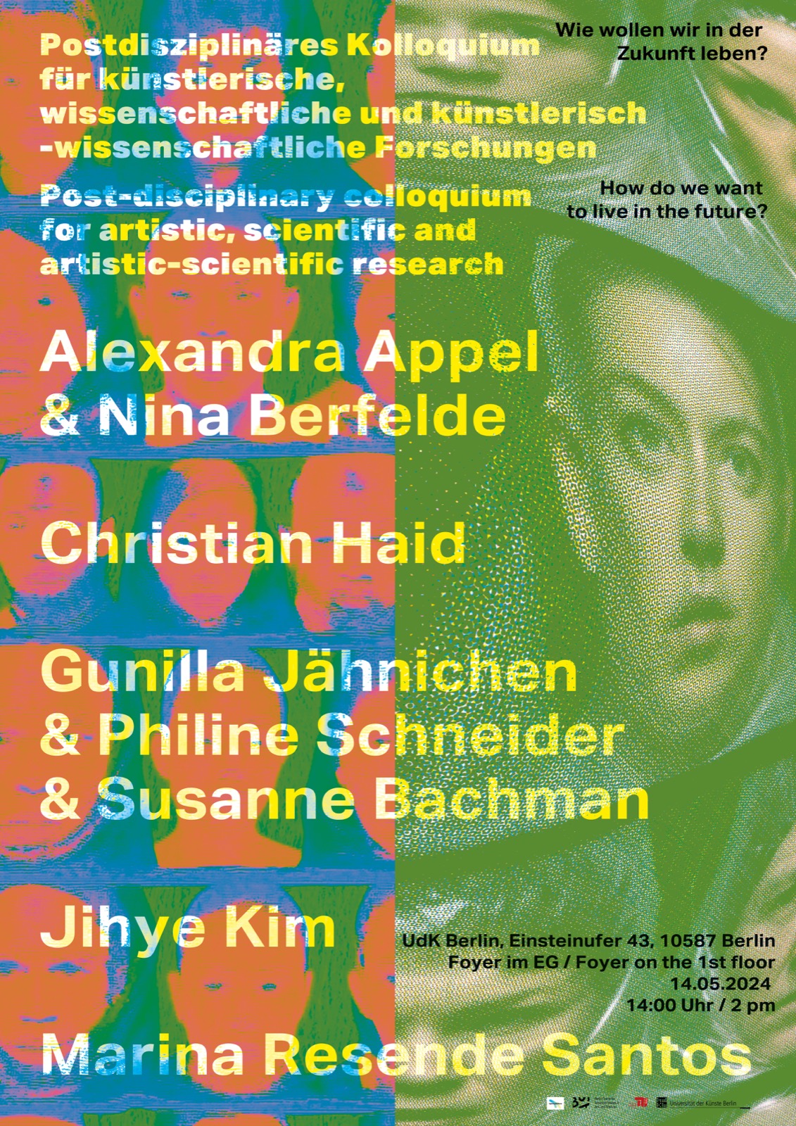 UDK Graduate Schule poster, alternate crop