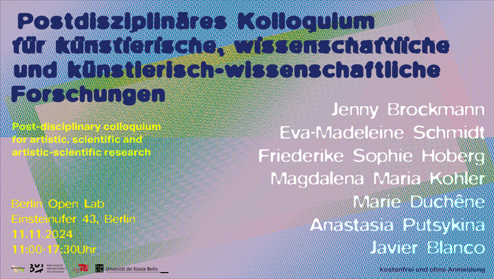UDK Graduate Schule, social format